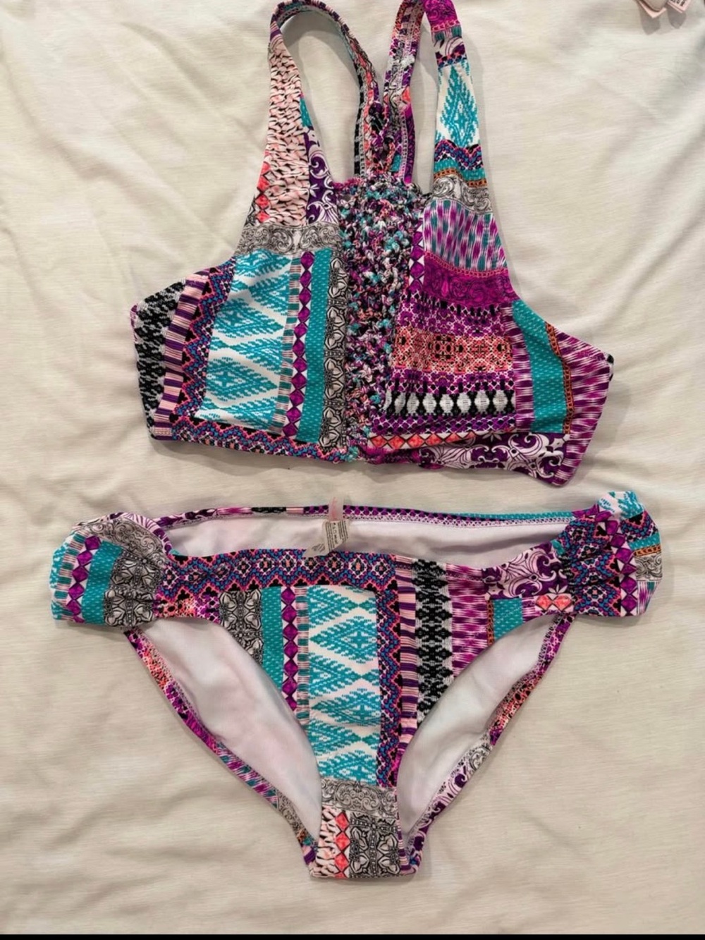Raisins boho style bikini